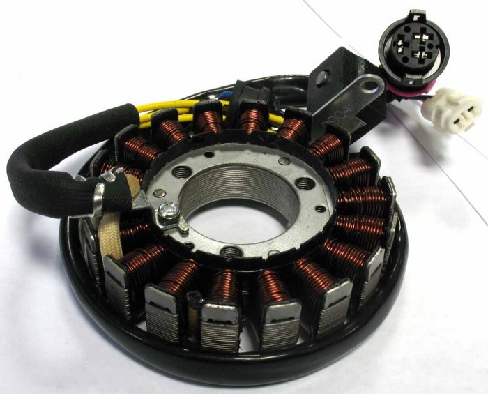 Катушка магнето (статор) в сборе с датчиком Stels ATV 300B