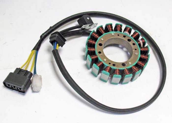 Катушка магнето (статор) в сборе с датчиком Stels ATV 600 Y (Leopard)