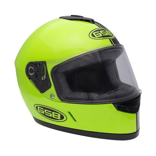 Шлем интеграл GSB G-349 Black&Green L